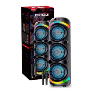 BLUETOOTH | USB | TF | FM RADIO | TWS | KARAOKE | RGB FLASH LIGHT