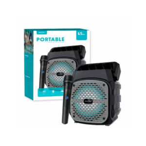 BLUETOOTH | USB | TF | FM RADIO | MIC | RGB FLASH LIGHT | 1200mAh