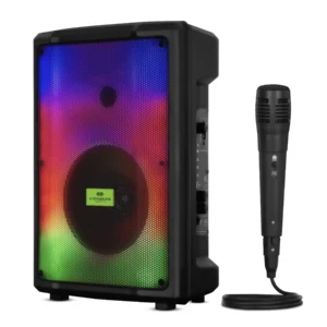 MAXTRON | FLAMING 8 EV3000AC SISTEMA DE AUDIO PORTATIL TW RGB BT MIC FM