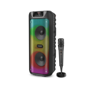 MAXTRON | DYNAMIC 6.5 EV5006 TOWER SOUND SYSTEM RGB BT MIC FM mSD/USB LI-BAT